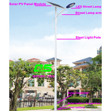 WPSRR-7803 3~15m Municipal Road Hot DIP Galvanized Steet Light Pole style